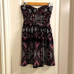 Parker strapless dress size small (2-4)